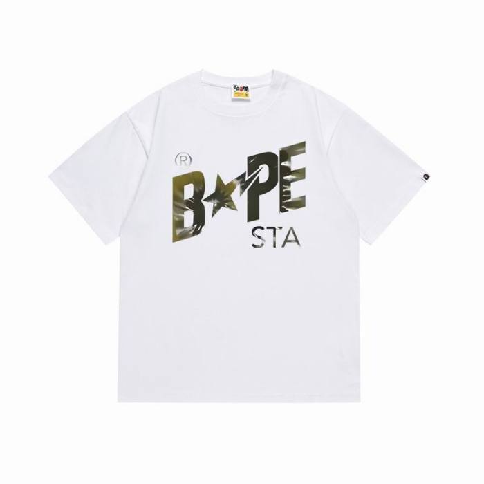 B*ape T-shirt Top Quality Qiqi 20240719-57