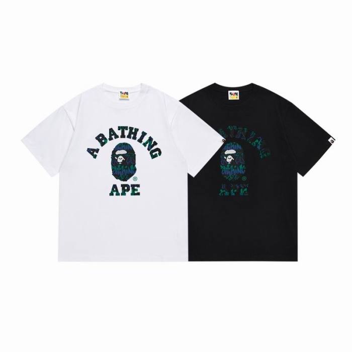 B*ape T-shirt Top Quality Qiqi 20240719-47