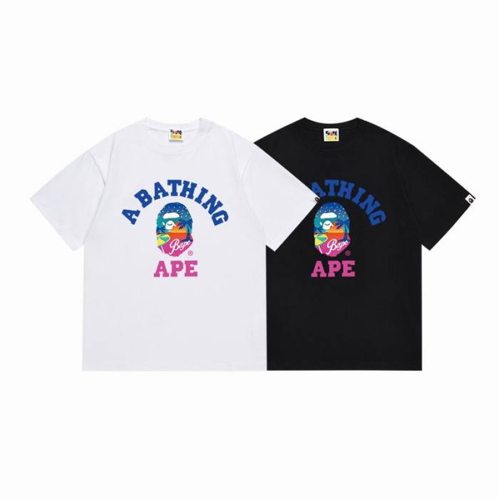 B*ape T-shirt Top Quality Qiqi 20240719-46