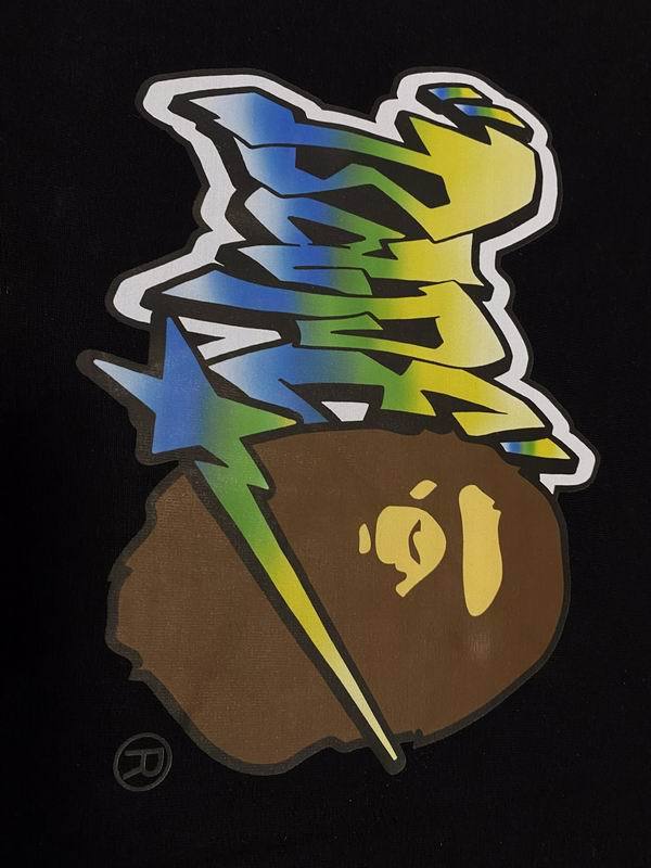 B*ape T-shirt Top Quality Qiqi 20240717-78
