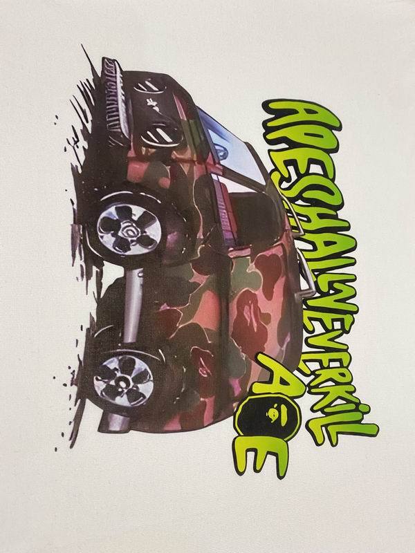 B*ape T-shirt Top Quality Qiqi 20240719-68