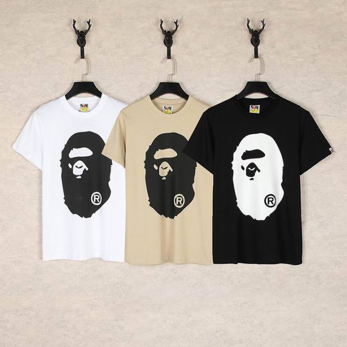 B*ape T-shirt Top Quality Qiqi 20240720-6