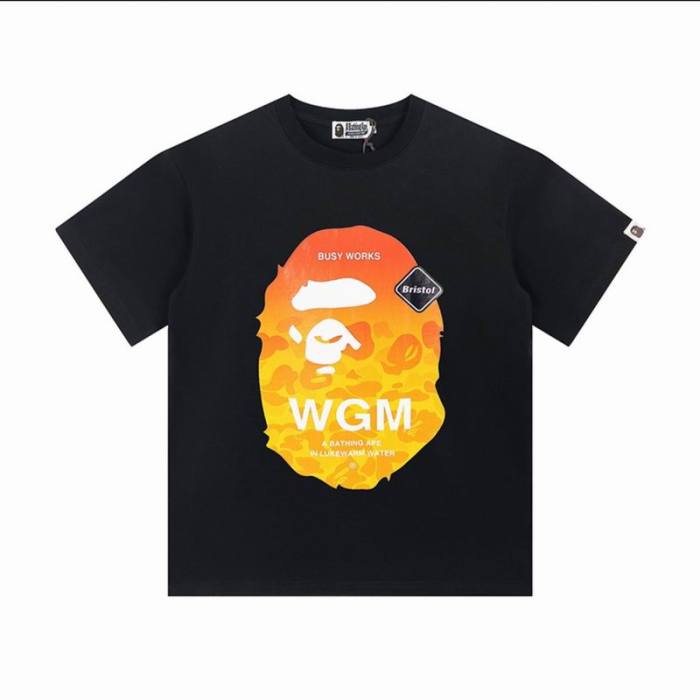 B*ape T-shirt Top Quality Qiqi 20240719-129