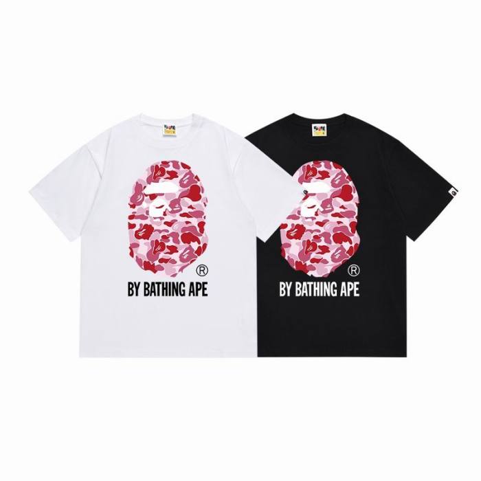 B*ape T-shirt Top Quality Qiqi 20240719-22