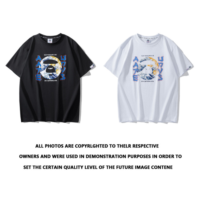 B*ape T-shirt Top Quality Qiqi 20240719-144