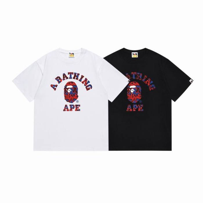 B*ape T-shirt Top Quality Qiqi 20240719-48