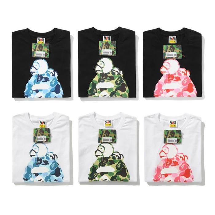 B*ape T-shirt Top Quality Qiqi 20240720-15