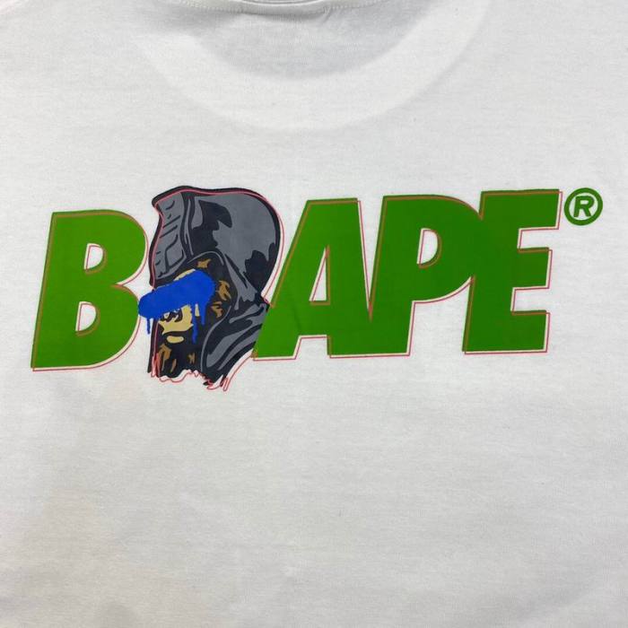 B*ape T-shirt Top Quality Qiqi 20240719-108