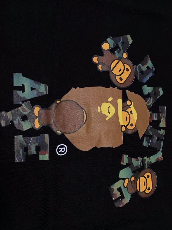 B*ape T-shirt Top Quality Qiqi 2024079-52
