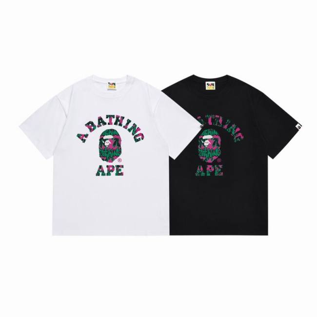 B*ape T-shirt Top Quality Qiqi 20240719-49