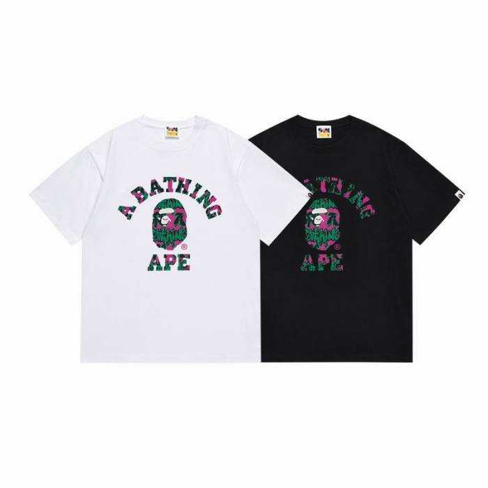 B*ape T-shirt Top Quality Qiqi 20240719-49