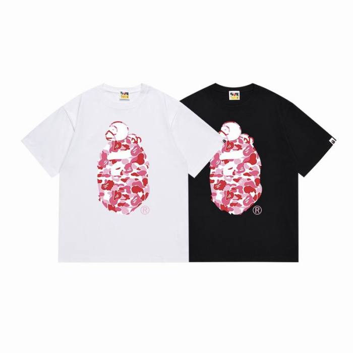 B*ape T-shirt Top Quality Qiqi 20240719-27