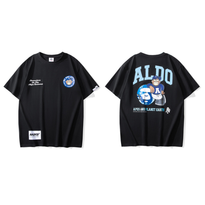 B*ape T-shirt Top Quality Qiqi 20240719-164