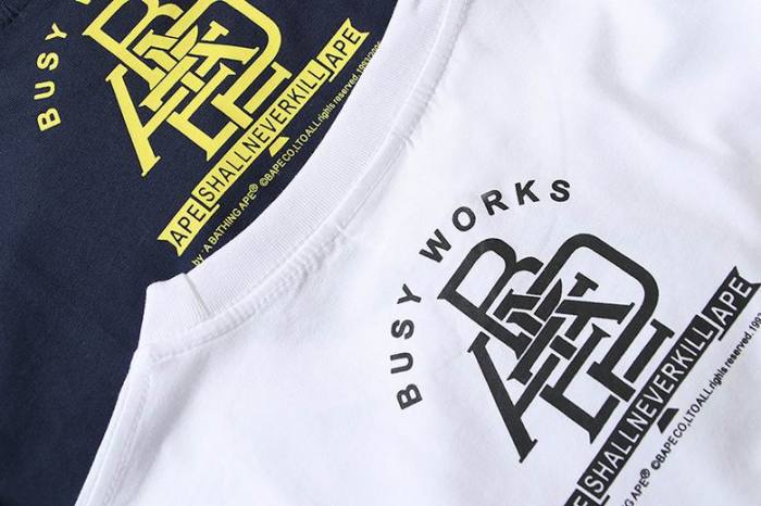 B*ape T-shirt Top Quality Qiqi 20240720-10