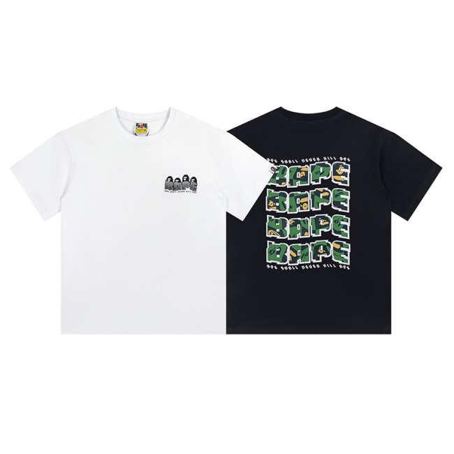 B*ape T-shirt Top Quality Qiqi 20240719-120