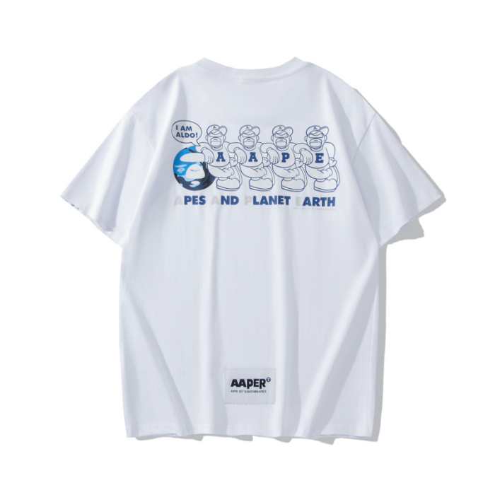 B*ape T-shirt Top Quality Qiqi 20240719-165