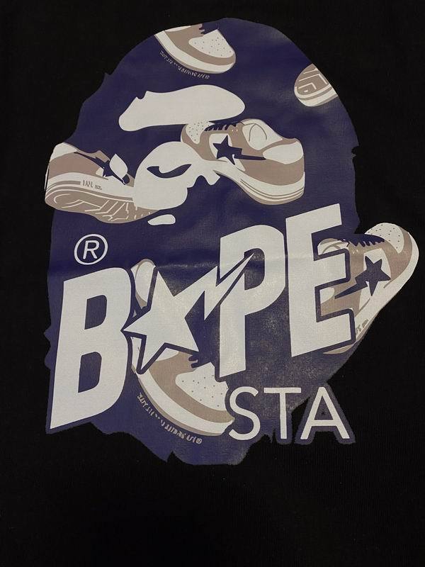 B*ape T-shirt Top Quality Qiqi 20240719-60