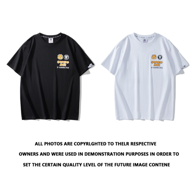 B*ape T-shirt Top Quality Qiqi 20240719-153