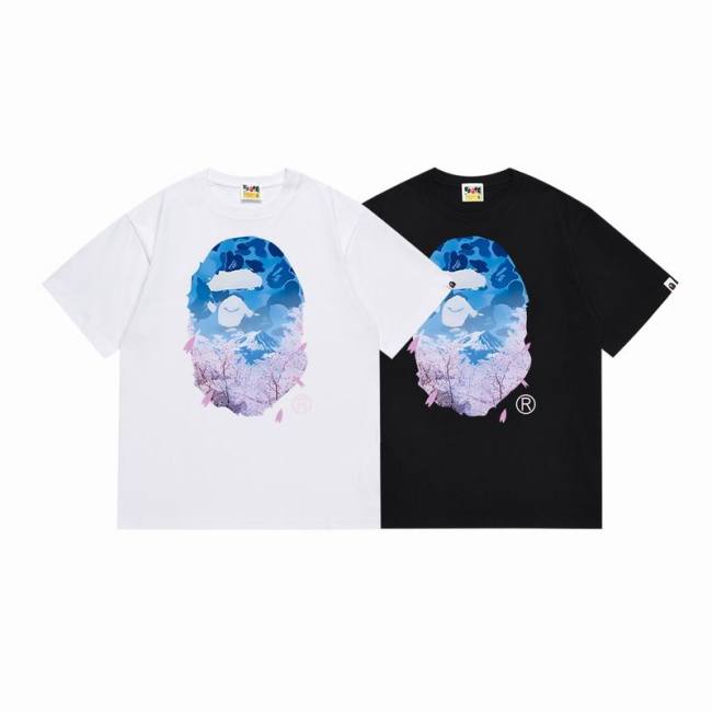 B*ape T-shirt Top Quality Qiqi 20240719-71