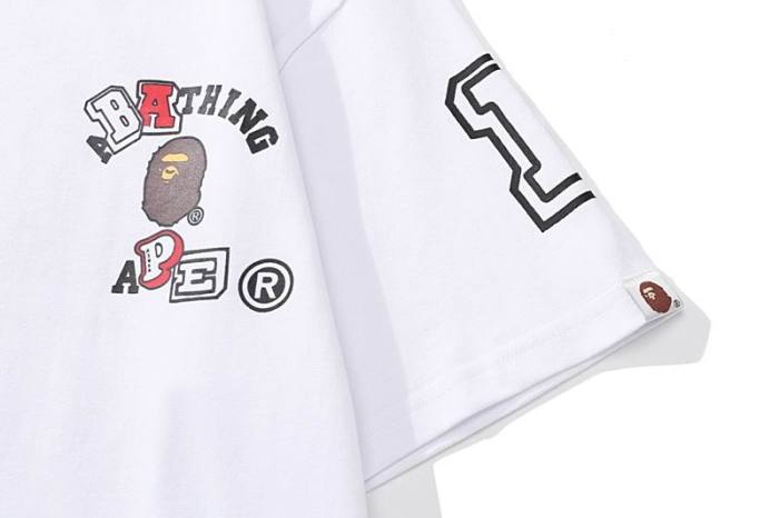 B*ape T-shirt Top Quality Qiqi 20240720-30