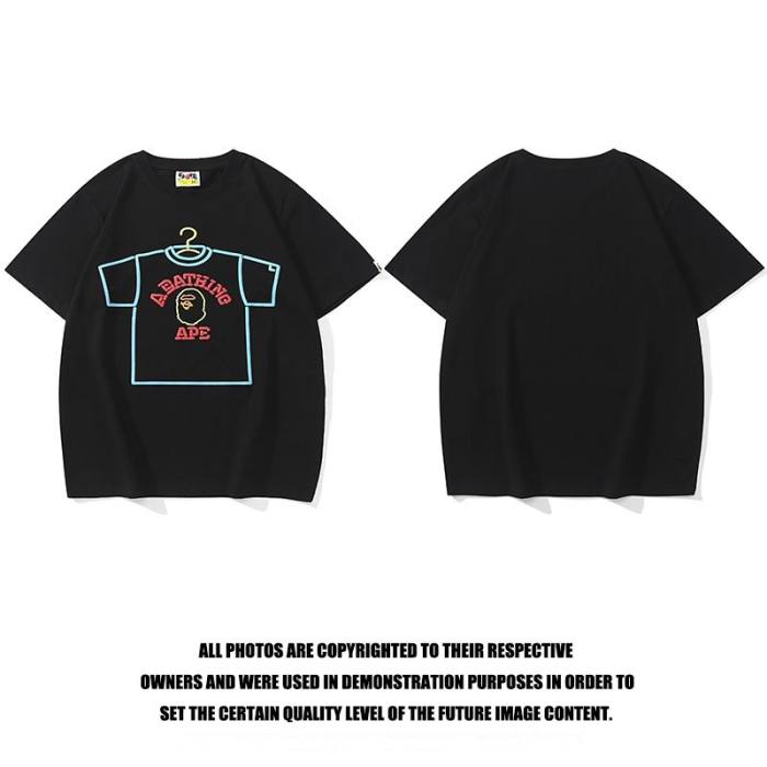 B*ape T-shirt Top Quality Qiqi 20240720-36