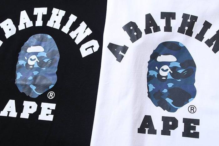 B*ape T-shirt Top Quality Qiqi 20240720-53
