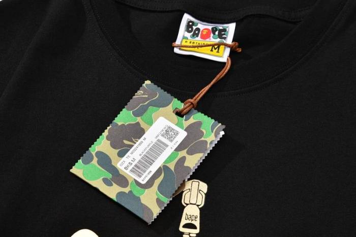 B*ape T-shirt Top Quality Qiqi 20240720-28