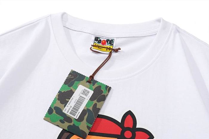 B*ape T-shirt Top Quality Qiqi 20240720-37