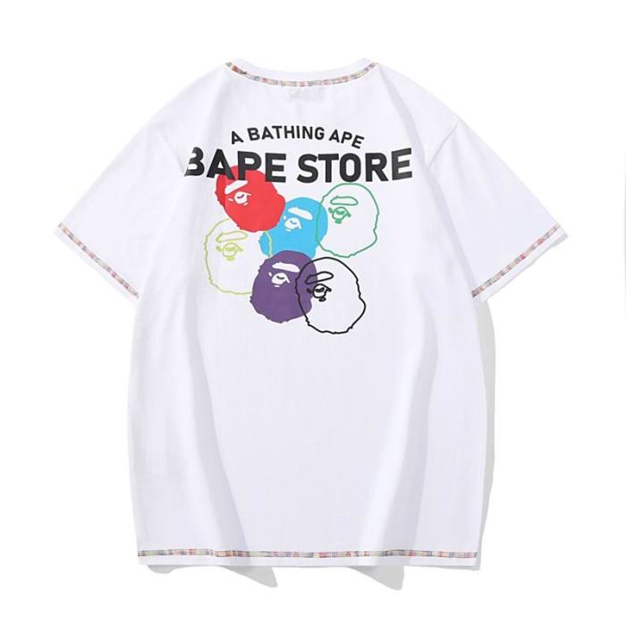 B*ape T-shirt Top Quality Qiqi 20240720-35