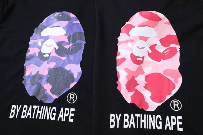B*ape T-shirt Top Quality Qiqi 20240720-50