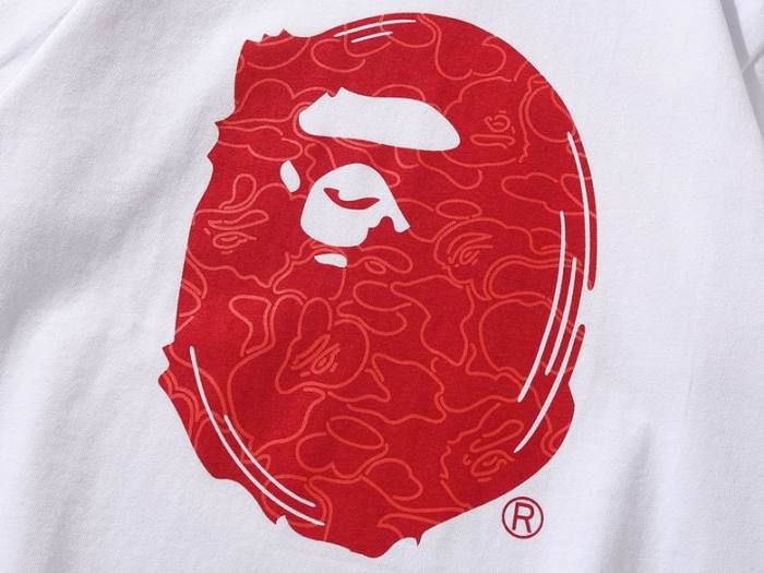 B*ape T-shirt Top Quality Qiqi 20240720-46