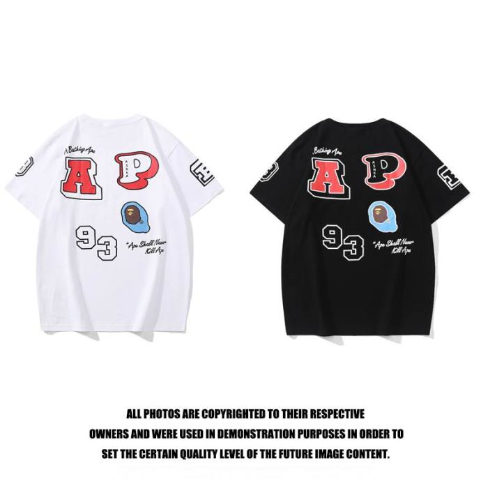 B*ape T-shirt Top Quality Qiqi 20240720-30
