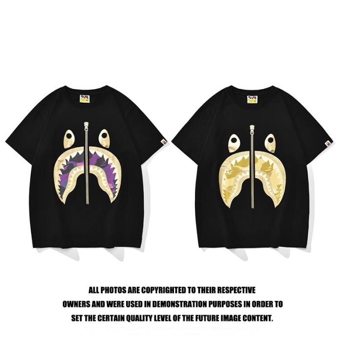 B*ape T-shirt Top Quality Qiqi 20240720-28