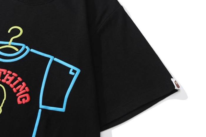 B*ape T-shirt Top Quality Qiqi 20240720-36