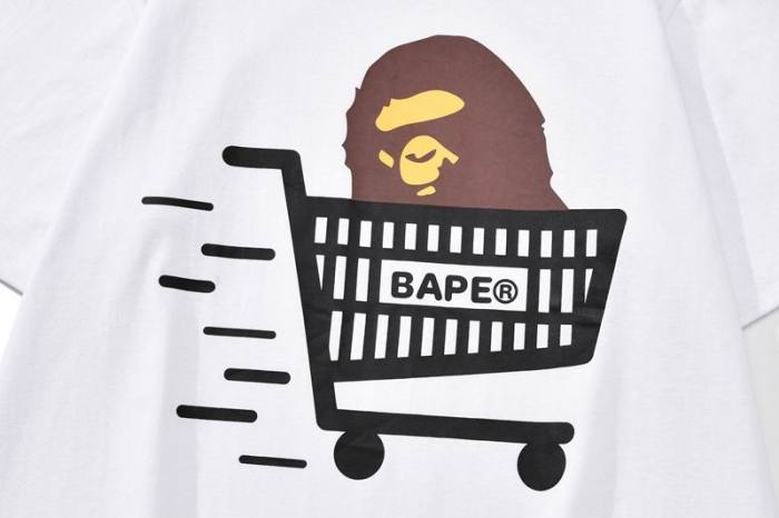 B*ape T-shirt Top Quality Qiqi 20240720-40