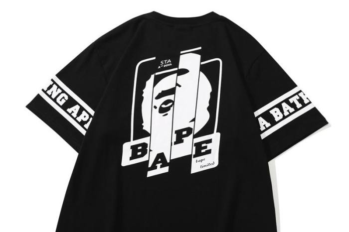 B*ape T-shirt Top Quality Qiqi 20240720-34