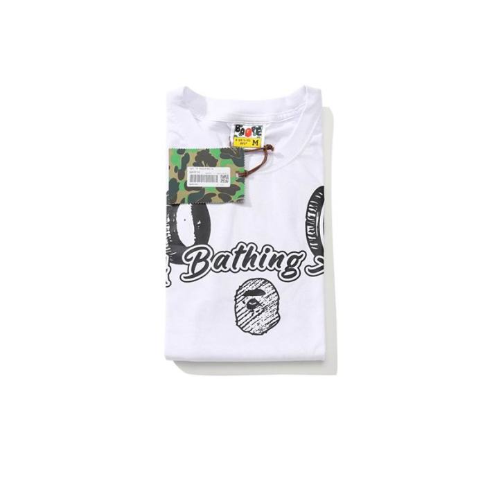 B*ape T-shirt Top Quality Qiqi 20240720-33