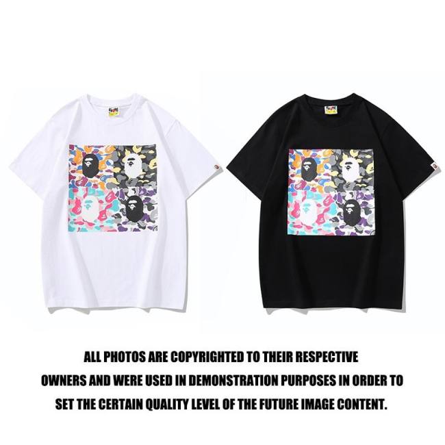 B*ape T-shirt Top Quality Qiqi 20240720-22