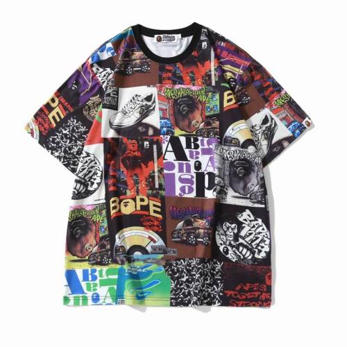 B*ape T-shirt Top Quality Qiqi 20240720-47
