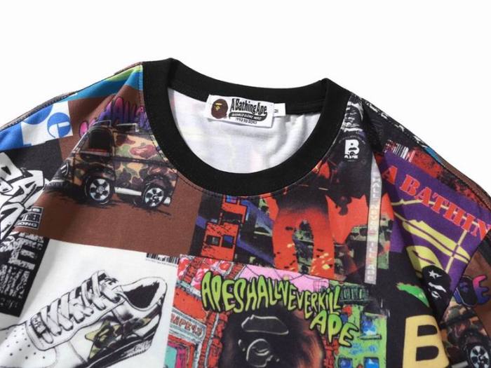 B*ape T-shirt Top Quality Qiqi 20240720-47
