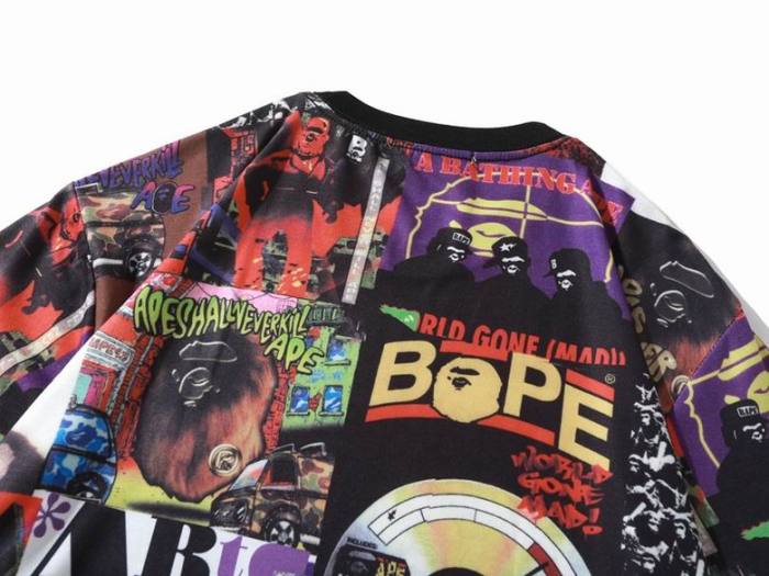 B*ape T-shirt Top Quality Qiqi 20240720-47