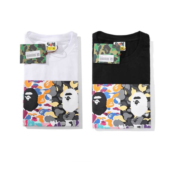 B*ape T-shirt Top Quality Qiqi 20240720-22