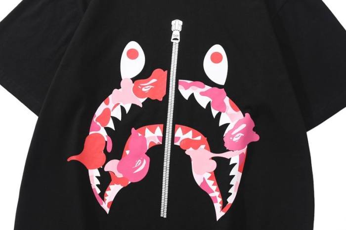 B*ape T-shirt Top Quality Qiqi 20240720-29