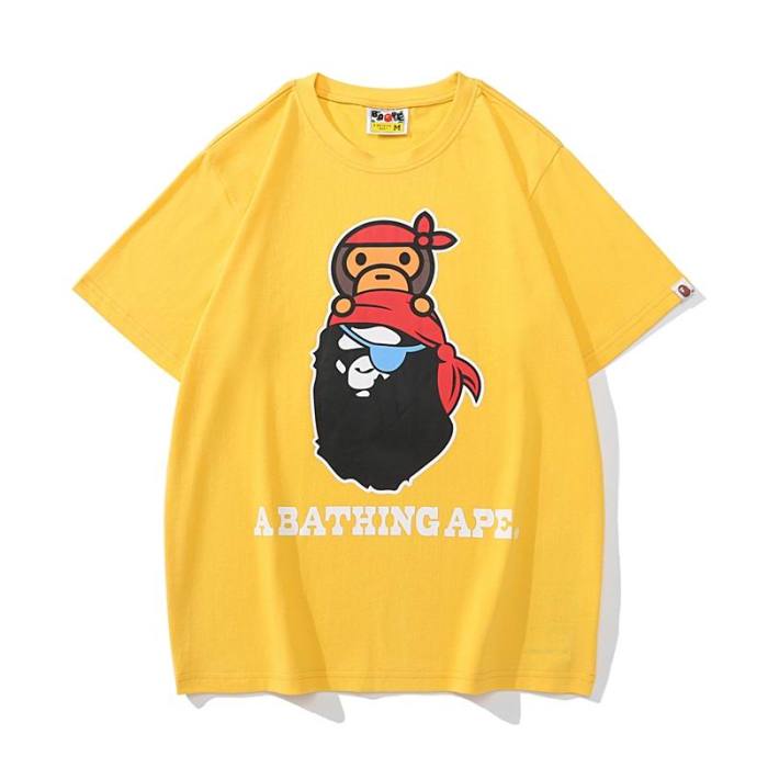 B*ape T-shirt Top Quality Qiqi 20240720-37