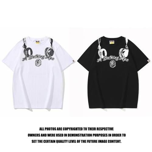 B*ape T-shirt Top Quality Qiqi 20240720-33