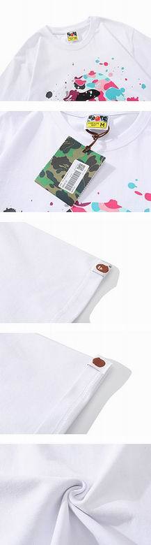 B*ape T-shirt Top Quality Qiqi 20240720-43