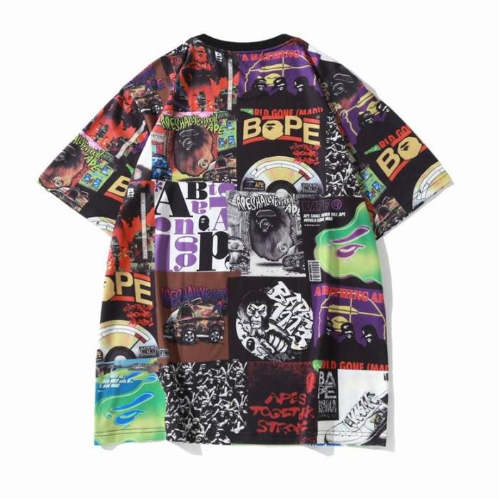 B*ape T-shirt Top Quality Qiqi 20240720-47