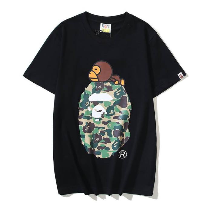 B*ape T-shirt Top Quality Qiqi 20240720-51