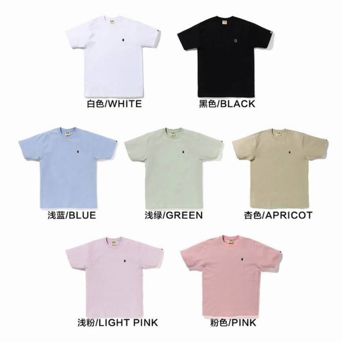 B*ape T-shirt Top Quality Qiqi 20240720-62