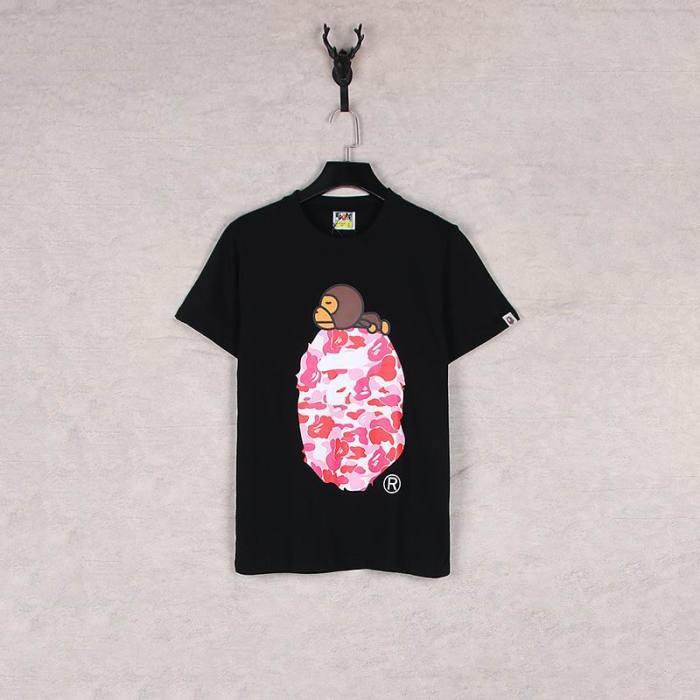 B*ape T-shirt Top Quality Qiqi 20240720-51